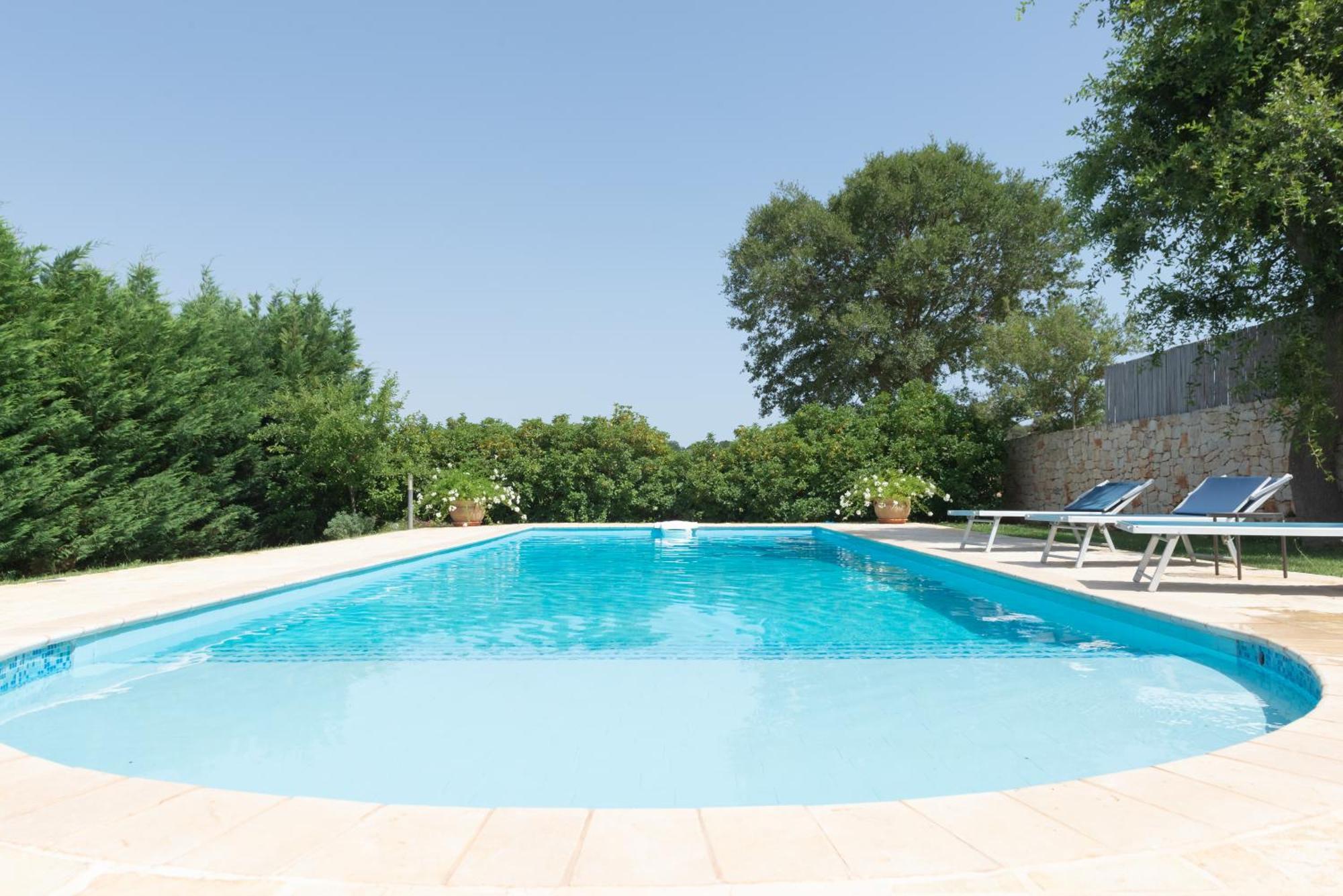 Trullo Filippo With Exclusive Pool Vila Cisternino Exterior foto