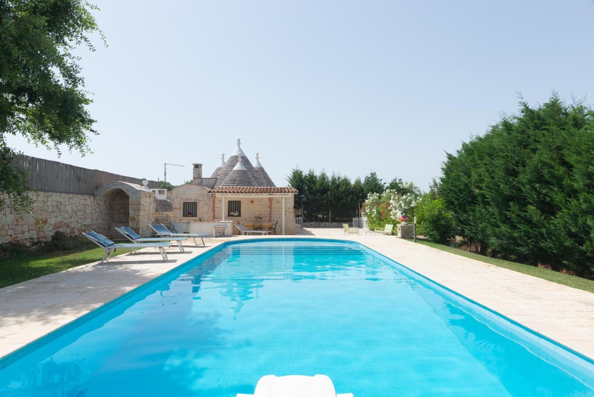 Trullo Filippo With Exclusive Pool Vila Cisternino Exterior foto