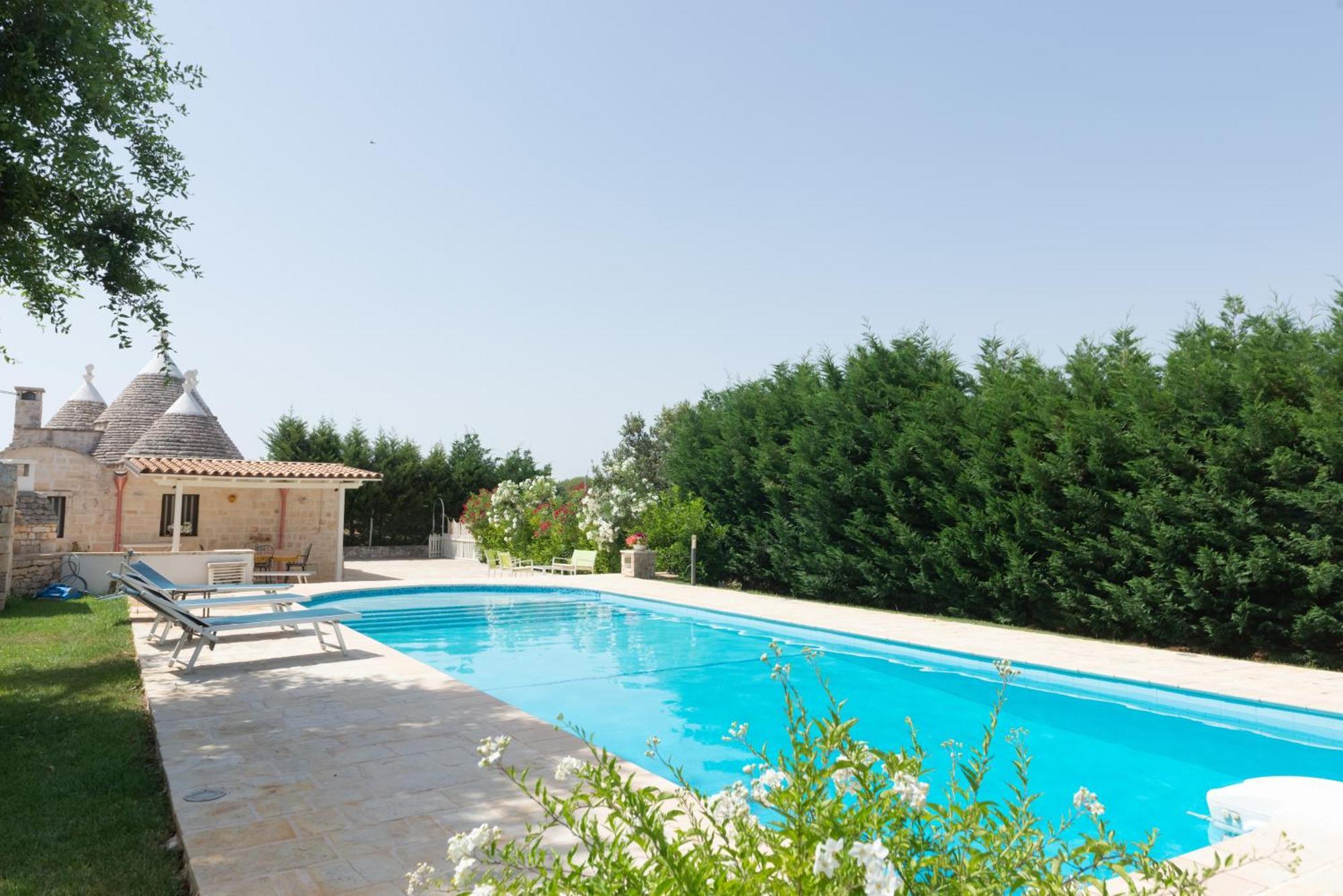 Trullo Filippo With Exclusive Pool Vila Cisternino Exterior foto