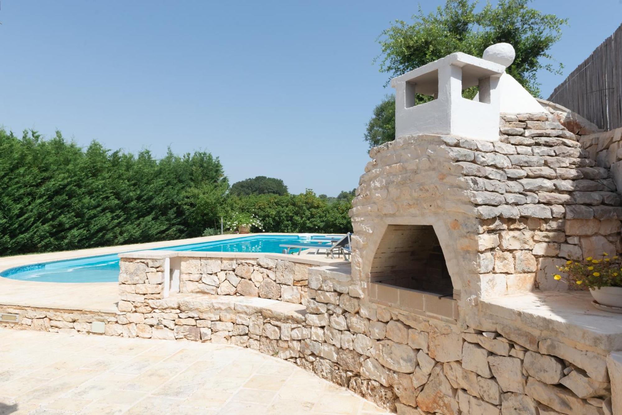 Trullo Filippo With Exclusive Pool Vila Cisternino Exterior foto
